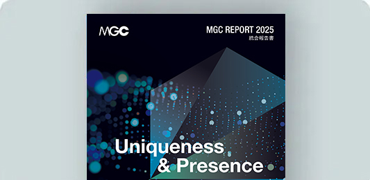 図：MGCレポート（統合報告書）のイメージ。