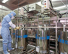 Photo: production&nbsp;line of super-pure hydrogen peroxide