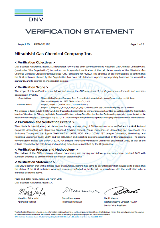 capture: Verification Statement2023