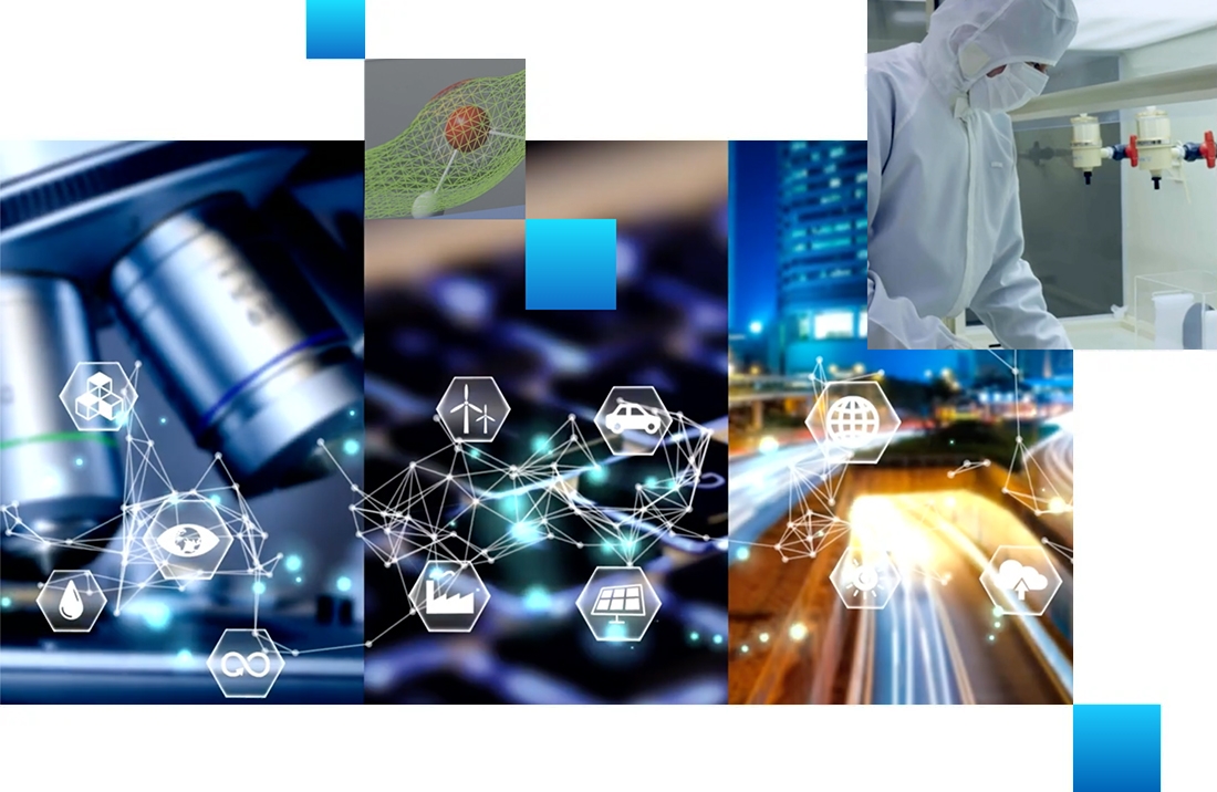 デジタルを使った研究開発のイメージ