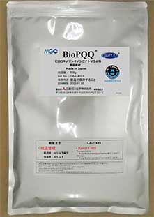 写真：BioPQQ&reg;の包装